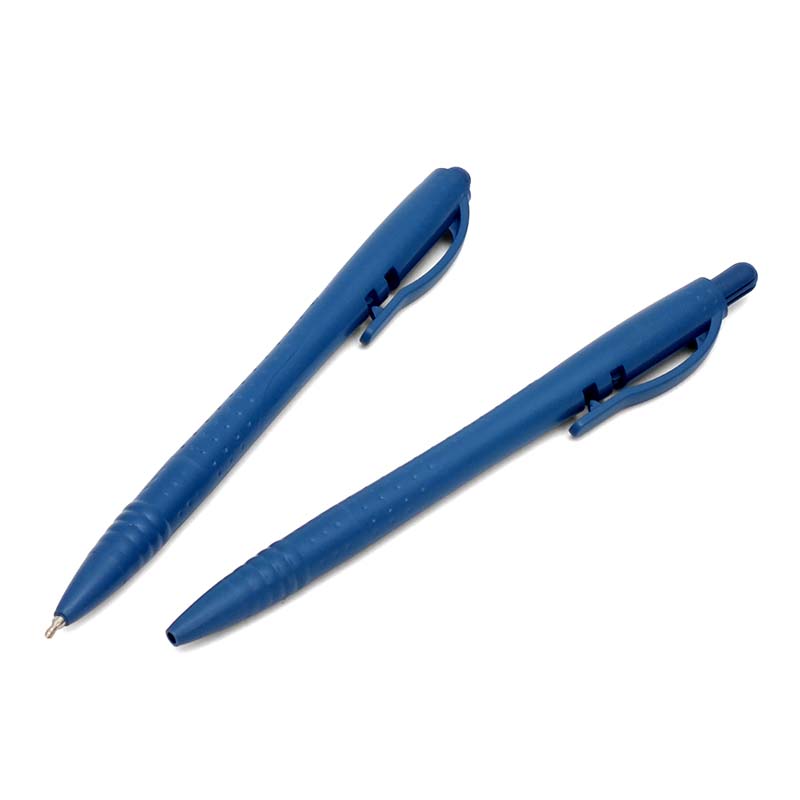 Economy Pens with clip, Retractable, 50 Pack Detectamet Australia, NZ