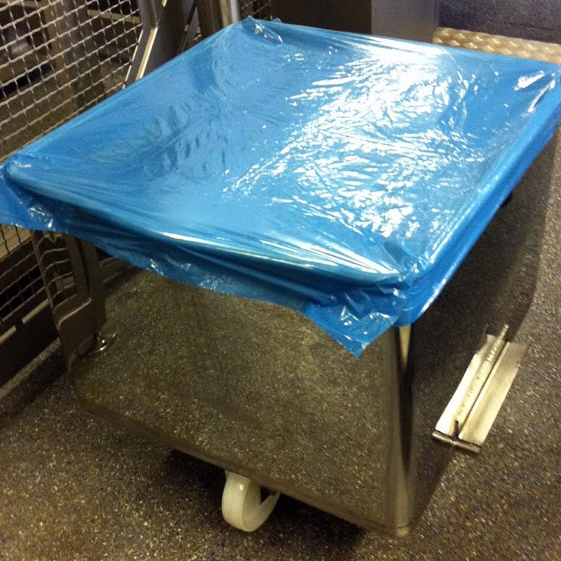 Tote Bin Covers, Non Detectable Detectamet Australia, NZ